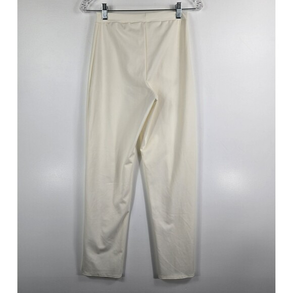 Kelle Leggings Size Small Adult Ivory Color Dancer Pants Slit Front - Picture 6 of 7